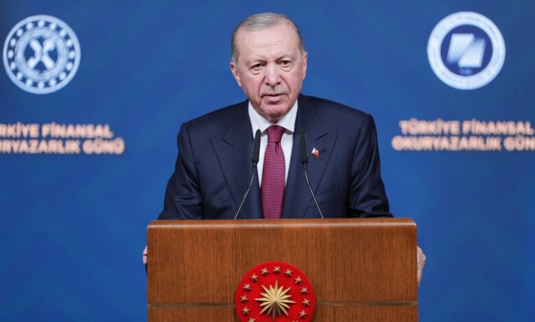 Cumhurbaşkanı Erdoğan: İstanbul'u küresel bir finans merkezi yapmak için çalışıyoruz