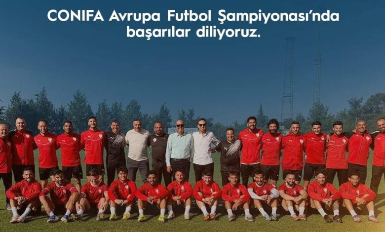Başbakan Üstel’den CONIFA Avrupa Futbol Şampiyonası’nda Mücadele Edecek A Milli Takım’a Başarı Mesajı