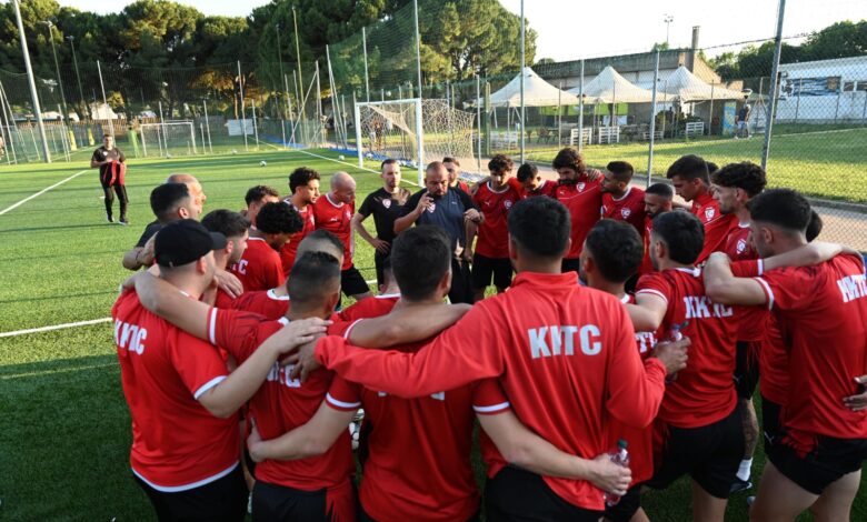 KKTC A Milli Futbol Takımı, CONIFA Avrupa Futbol Şampiyonası İçin Como’ya Ulaştı