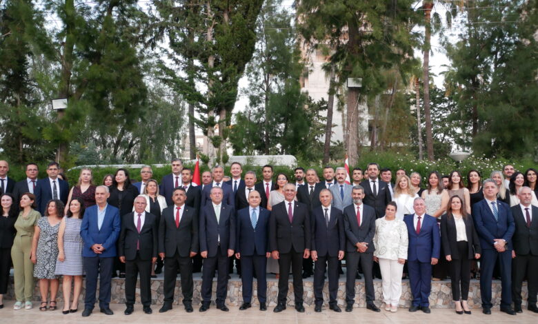 KKTC'de Görev Süresini Tamamlayan Öğretmenler İçin Anlamlı Veda Resepsiyonu