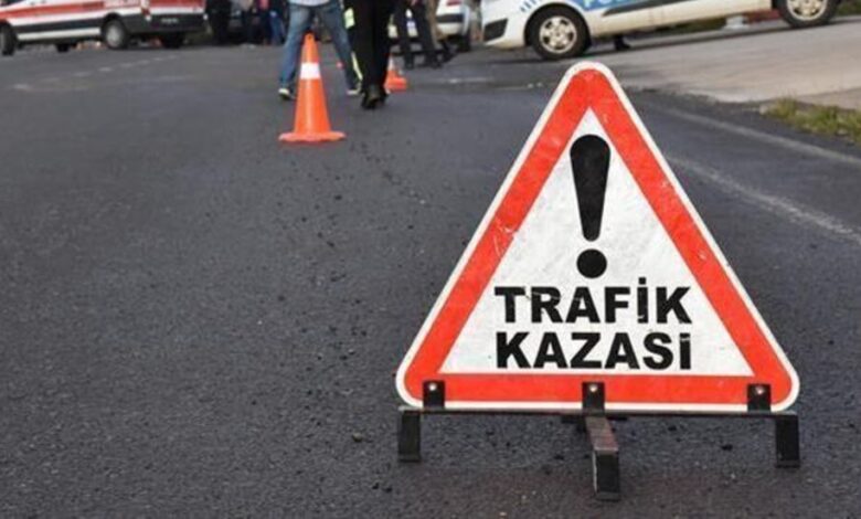 Gazimağusa-Lefkoşa Yolunda Kaza: Makarna Yüklü Tır Devrildi, Sürücü Yaralandı