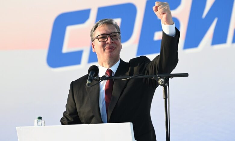Sırbistan Cumhurbaşkanı Vucic istifa kararını açıkladı