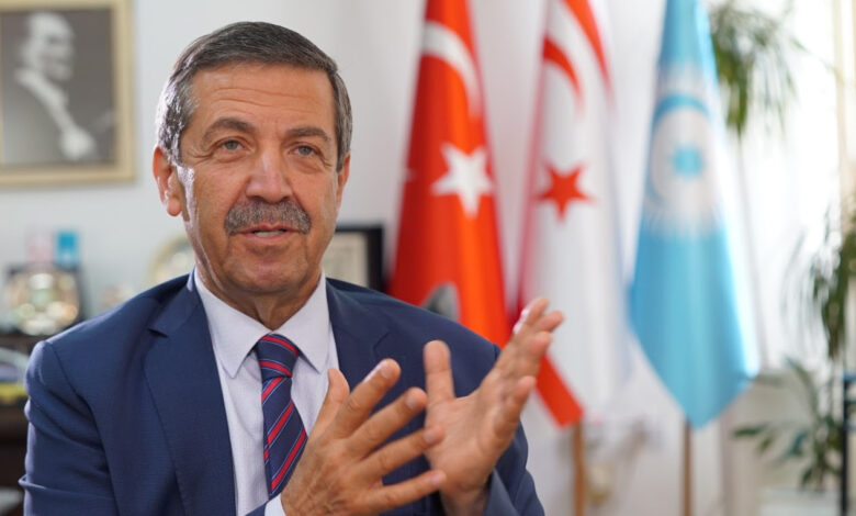Ertuğruloğlu: "Kıbrıs'ta egemen eşit iki ayrı devletin varlığı yegâne gerçektir"