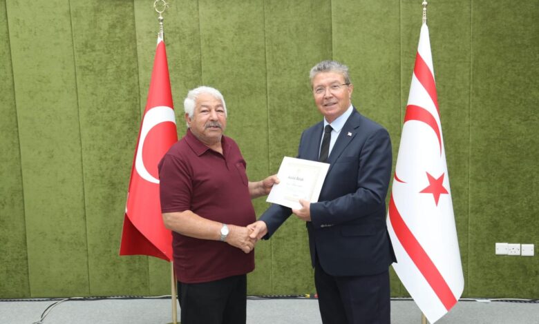 Gazimağusa'da Anlamlı Tören: Gazilik Kartı ve Beratları Sahiplerine Takdim Edildi