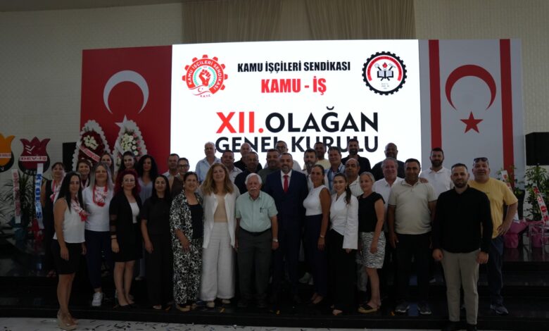 Kamu-İş'te Ahmet Serdaroğlu Yeniden Genel Başkan Seçildi