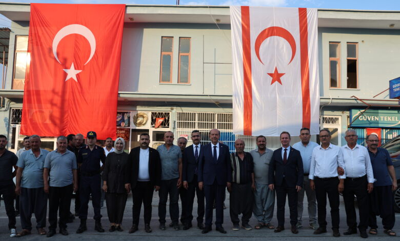 Cumhurbaşkanı Ersin Tatar, Mersin’de Çeşitli Ziyaretler Gerçekleştirdi