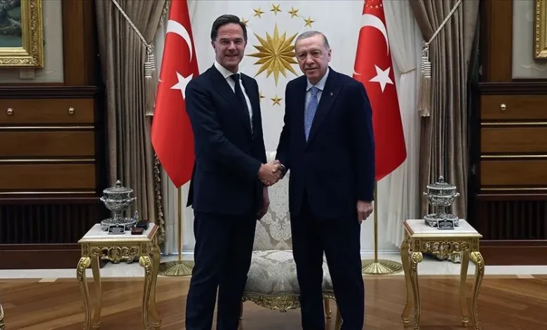 Cumhurbaşkanı Erdoğan, NATO Genel Sekreteri Mark Rutte ile Görüştü