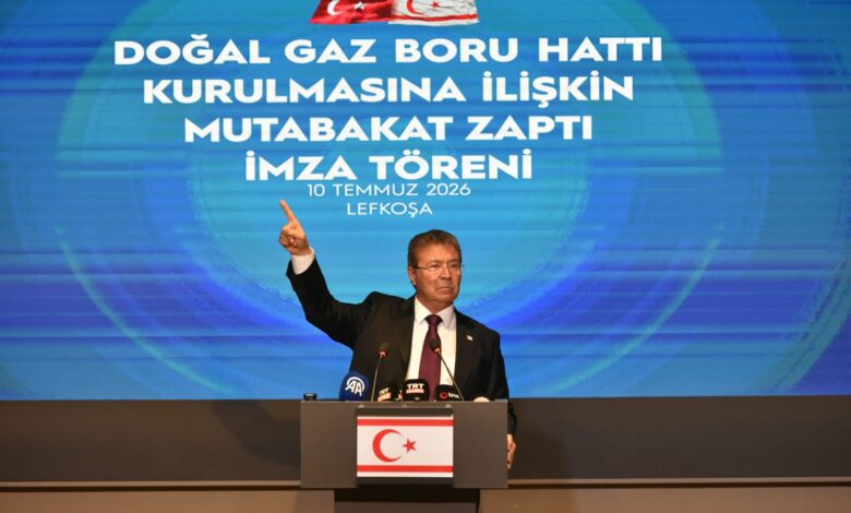 Başbakan Üstel: Doğal gaz boru hattı KKTC için tarihi bir milat