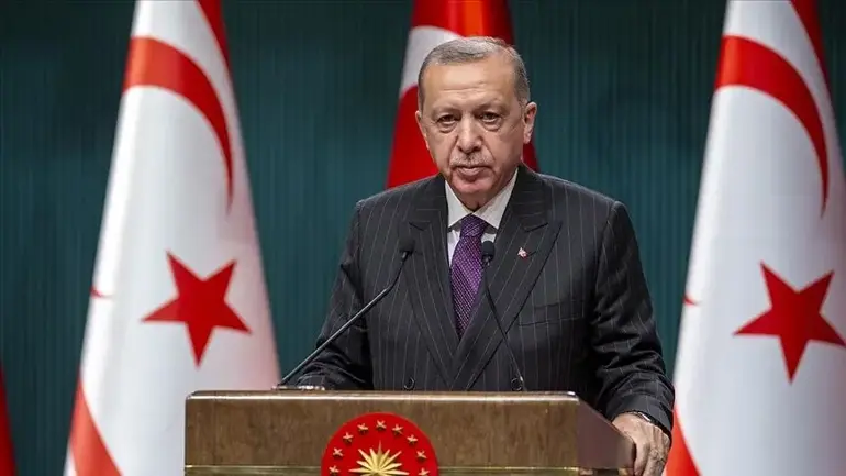 Cumhurbaşkanı Erdoğan'dan 20 Temmuz mesajı: Kıbrıs Türk halkını asla yalnız bırakmayacağız