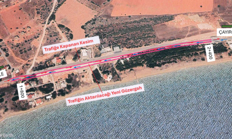 Bahçeler ile Boğaz Kavşakları Arasındaki Yol Yarın Değişiyor