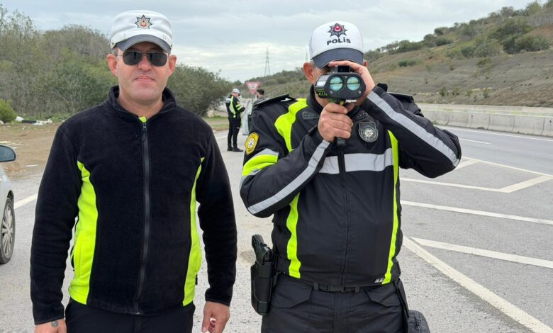 KKTC genelinde trafik denetimleri: 282 sürücüye yasal işlem