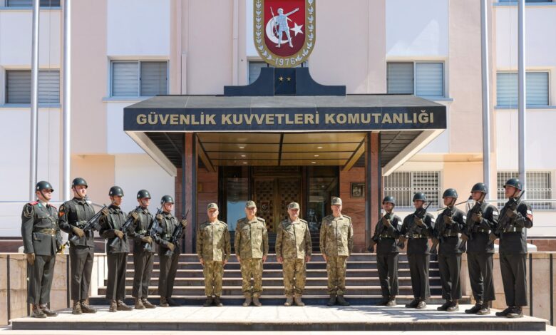 Kıbrıs Türk Barış Kuvvetleri Komutanlığı'nda Görev Devir Teslimi Yapıldı