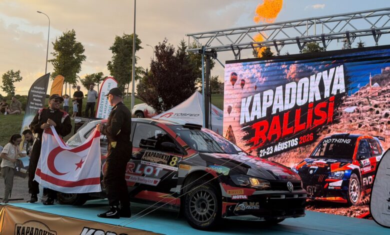 Kapadokya Rallisi'nde KKTC'li ekiplerden başarılı dereceler