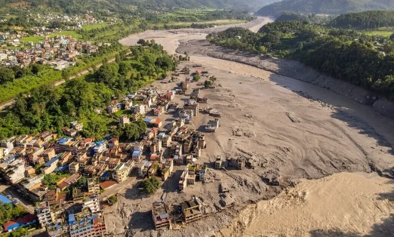 Nepal'deki Sel Felaketinde Can Kaybı 616'ya Ulaştı