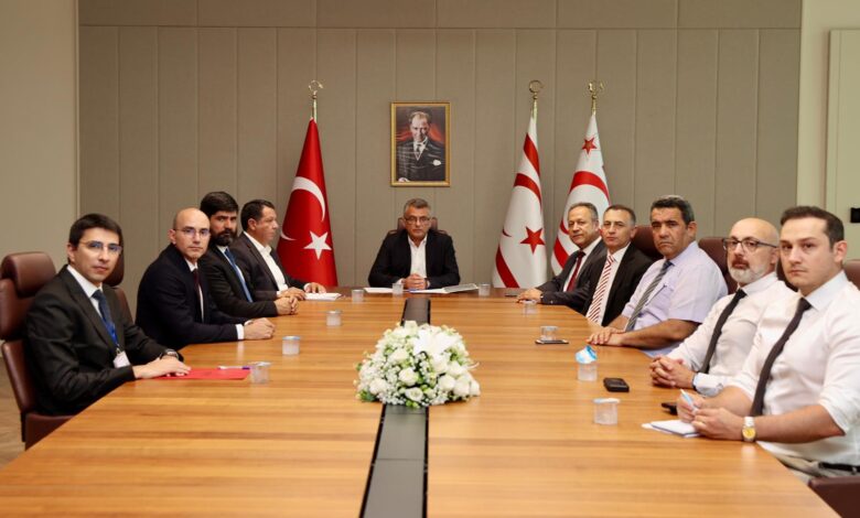 Cumhurbaşkanı Erhürman, Deniz Kazaları İnceleme Daire Başkanı İşler'i kabul etti