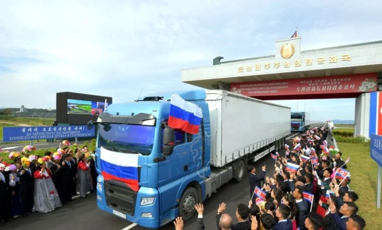 Rusya ve Kuzey Kore'yi birleştiren ilk kara yolu köprüsü açıldı