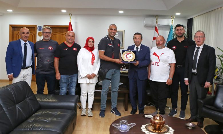 Bakan Ertuğruloğlu, T-Bikers Heyetini Kabul Etti