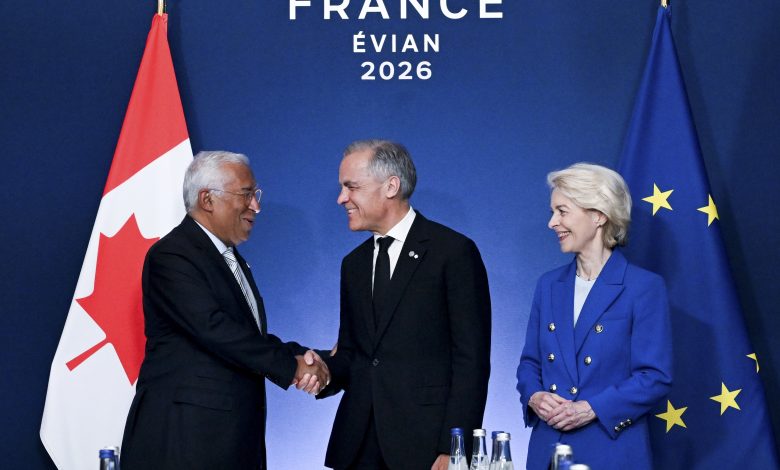 Trump'tan AB'nin Kanada hamlesine tarife tehdidi