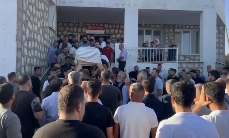 Girne açıklarında batan gemide hayatını kaybeden Mehmet Bayhan'ın cenazesi Mardin'de toprağa verildi