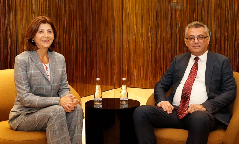 Cumhurbaşkanı erhürman new york'ta holguin ile bir araya geldi