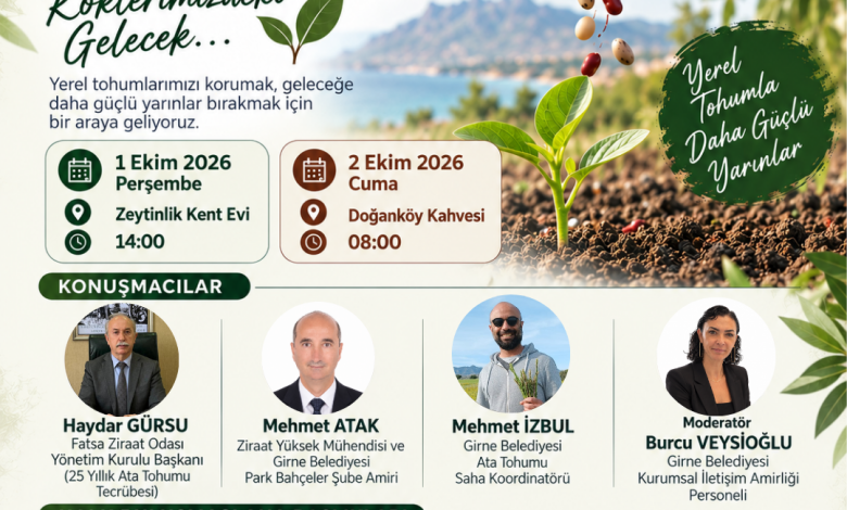 Girne belediyesi ata tohumu halk buluşması düzenliyor