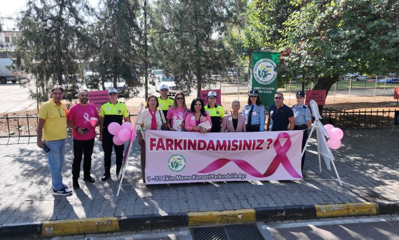 Meme kanseri farkındalık ayı dolayısıyla pgm ve khyd iş birliğinde etkinlik düzenlendi