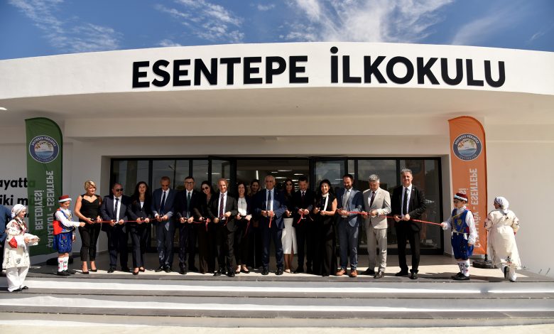 Esentepe İlkokulu'nun Yeni Binası Coşkulu Bir Törenle Hizmete Açıldı