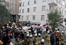 İstanbul Maltepe’de 7 katlı binada kısmi çökme meydana geldi