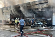 ALAYKÖY SANAYİ BÖLGESİ'NDE YANGIN: 600 METREKARELİK ALAN KÜLE DÖNDÜ
