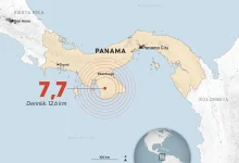 PANAMA'DA 7,7 BÜYÜKLÜĞÜNDE DEPREM: BÖLGEDE TSUNAMİ UYARISI VERİLDİ