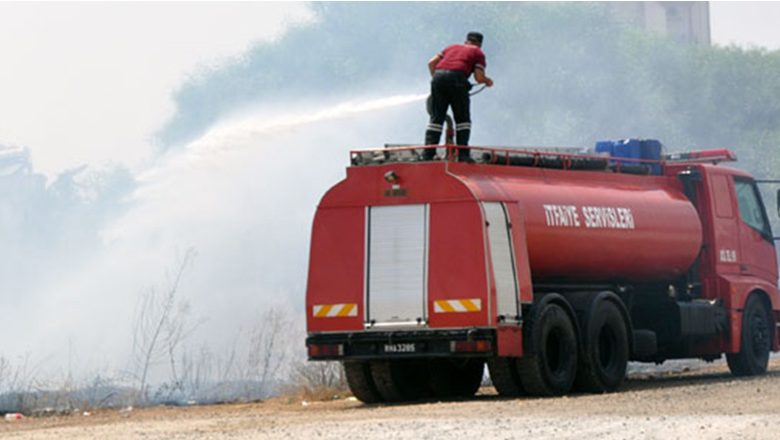 KKTC GENELİNDE BİR HAFTADA ÇIKAN 8 YANGINDA 619 BİN 500 TL'LİK HASAR OLUŞTU