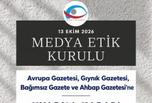 MEDYA ETİK KURULU'NDAN DÖRT GAZETEYE KAYNAKSIZ FOTOĞRAF UYARISI