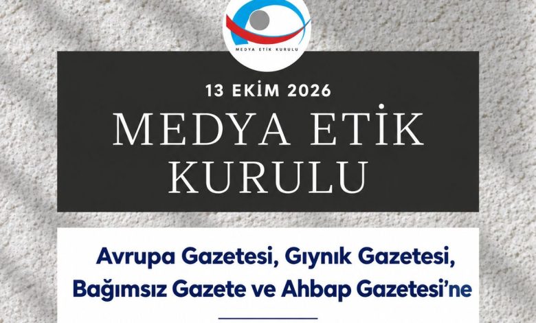 MEDYA ETİK KURULU'NDAN DÖRT GAZETEYE KAYNAKSIZ FOTOĞRAF UYARISI