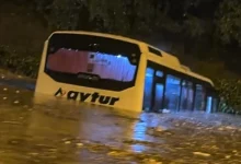 İstanbul'da 115 Yıllık Kayıtlardaki En Yüksek Üçüncü Günlük Yağış Ölçüldü