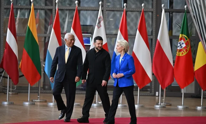 AB LİDERLERİNDEN UKRAYNA'YA GÜÇLÜ DESTEK VE RUSYA'YA YENİ YAPTIRIM MESAJI