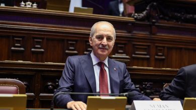 Numan Kurtulmuş'tan Avrupa Parlamento Başkanları Konferansı'nda Rum Temsilciye Sert Tepki