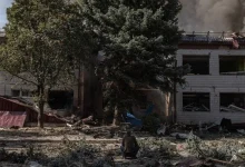 RUSYA, UKRAYNA'DAKİ ENERJİ VE SANAYİ TESİSLERİ İLE BİR YÜK GEMİSİNİ HEDEF ALDI