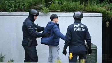 BELÇİKA'NIN LIEGE KENTİNDEKİ EĞİTİM PROTESTOLARINDA 45 KİŞİ GÖZALTINA ALINDI