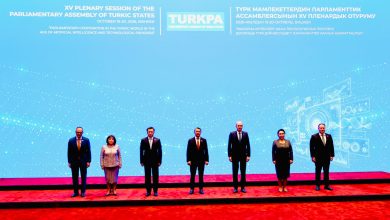Cumhuriyet Meclisi Başkanı Ziya Öztürkler TÜRKPA aile fotoğrafında