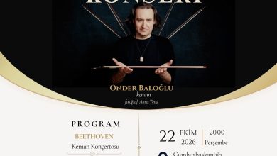 CUMHURBAŞKANLIĞI SENFONİ ORKESTRASI'NDAN SONBAHAR KONSERİ