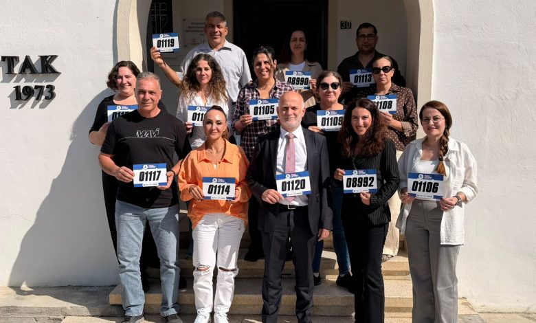 TAK PERSONELİ ÜLKER LEFKOŞA YARI MARATONU İÇİN KAYIT YAPTIRDI