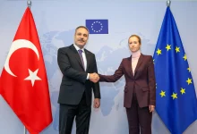 DIŞİŞLERİ BAKANI HAKAN FİDAN, BRÜKSEL'DE KAJA KALLAS İLE GÖRÜŞTÜ